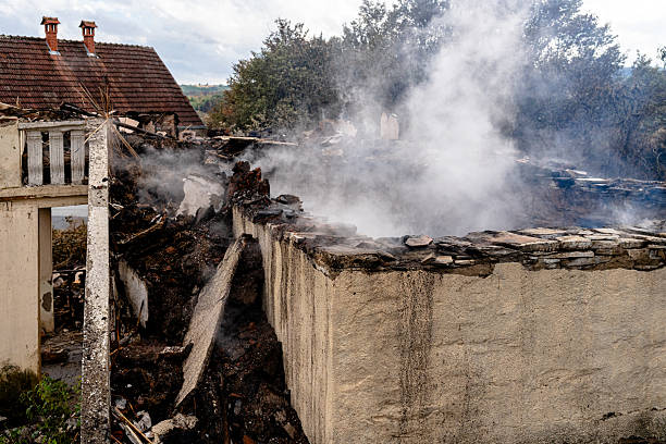 Professional Fire Damage Removal technician working in Cream Ridge, NJ